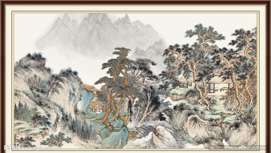 国画风景
