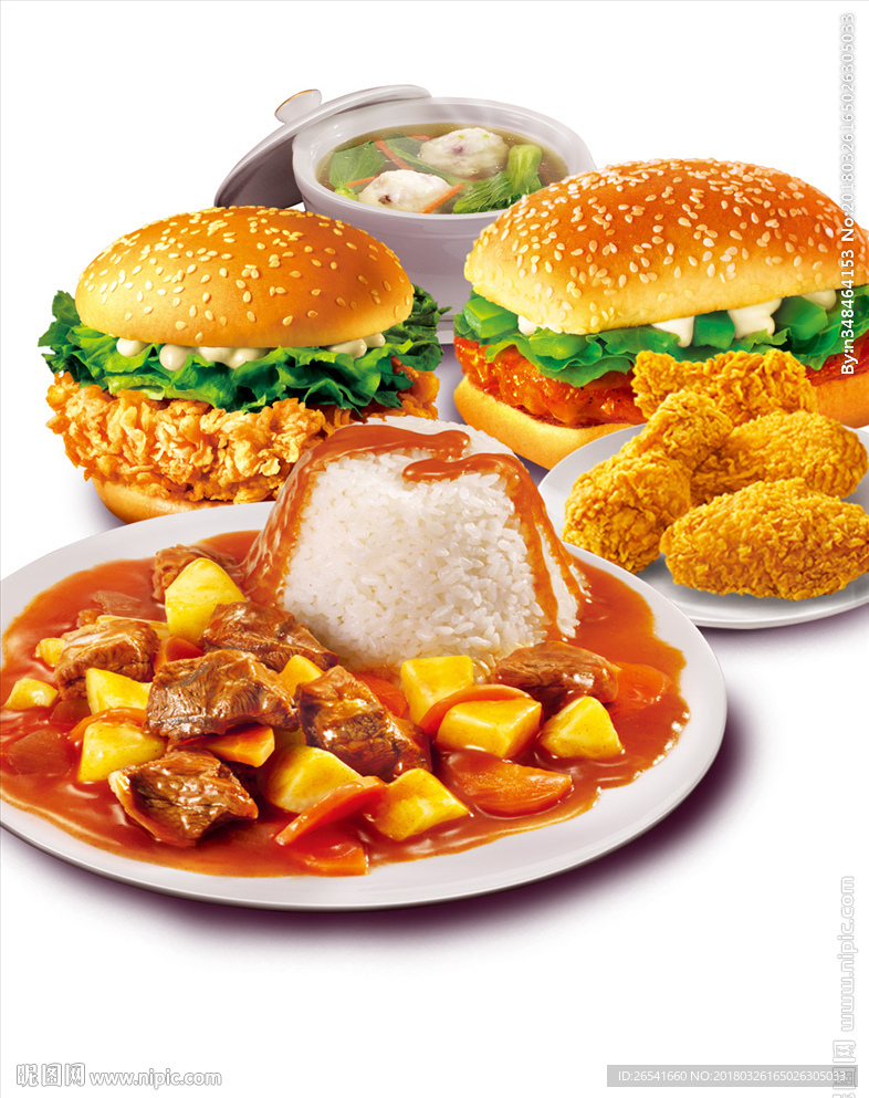 肯德基米饭套餐