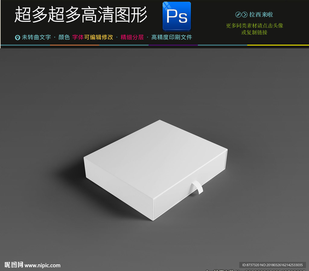 礼品纸箱包装样机