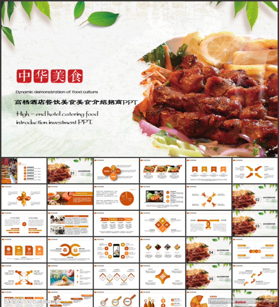 餐饮美食PPT模板