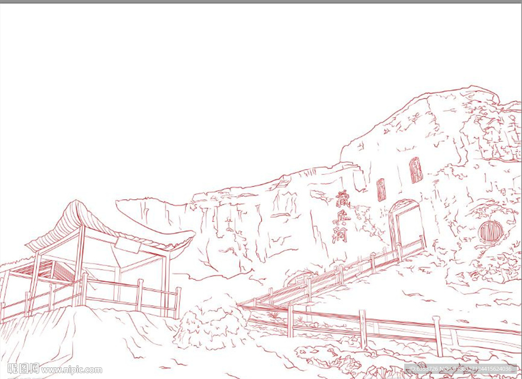 宁夏景区  宁夏藏兵洞