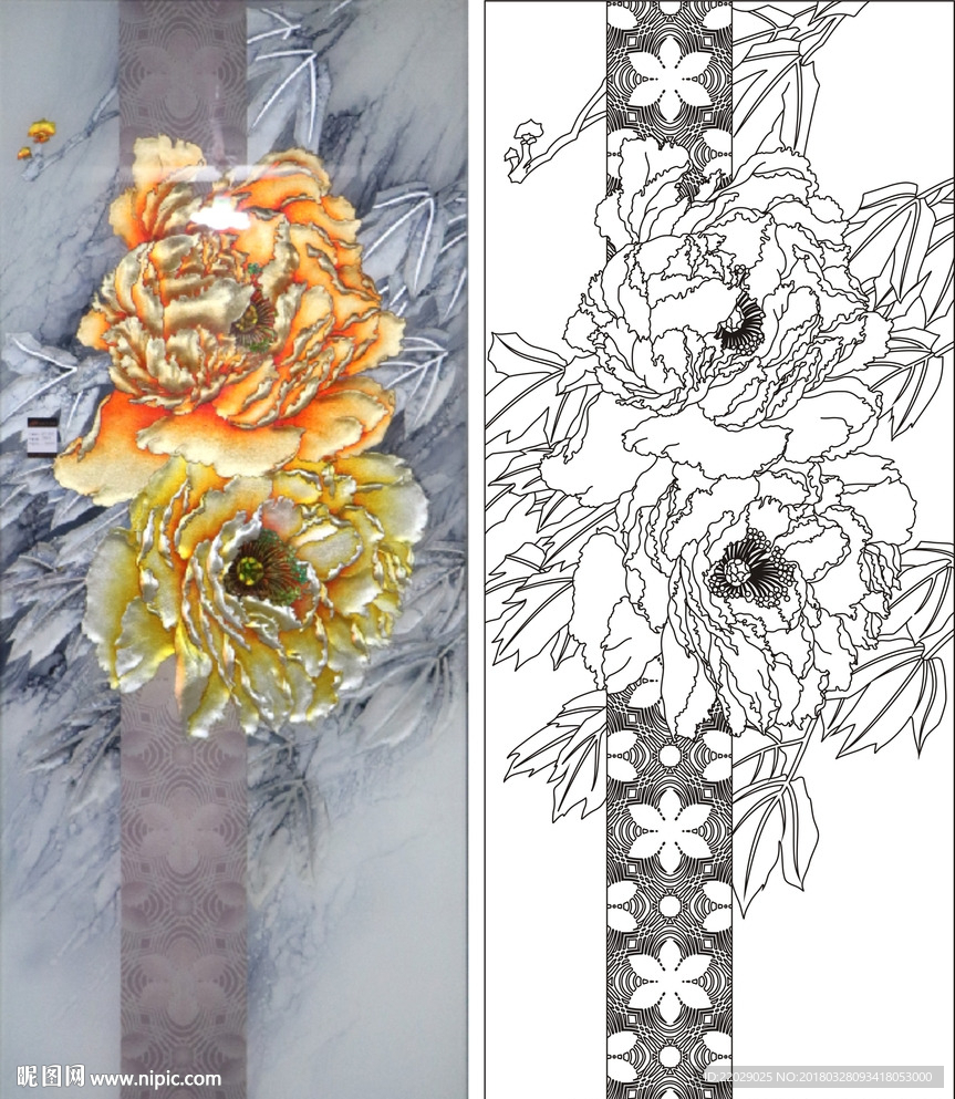 牡丹花开