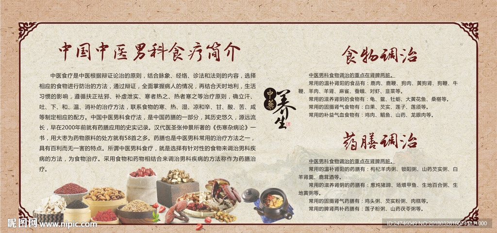 中医男科食疗简介