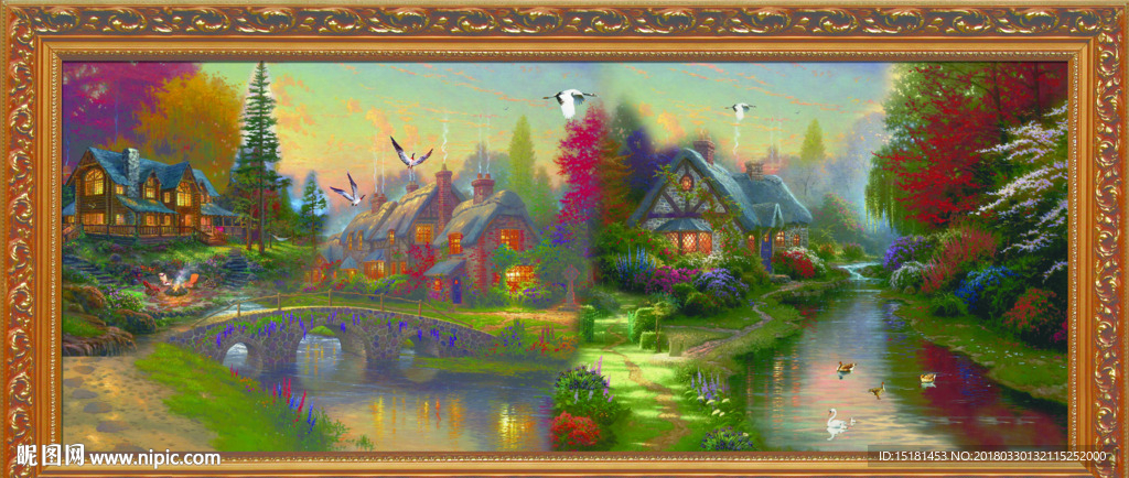 风景油画