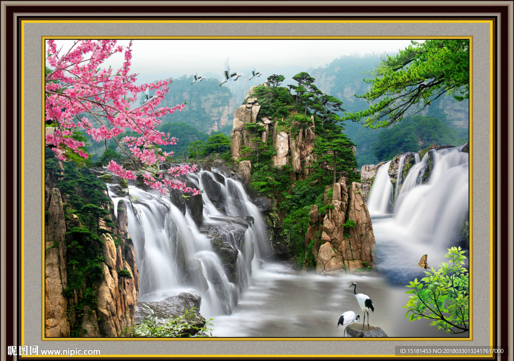 国画山水
