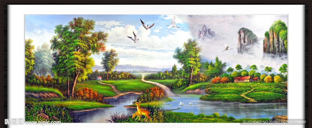风景油画