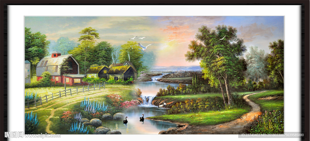 风景油画