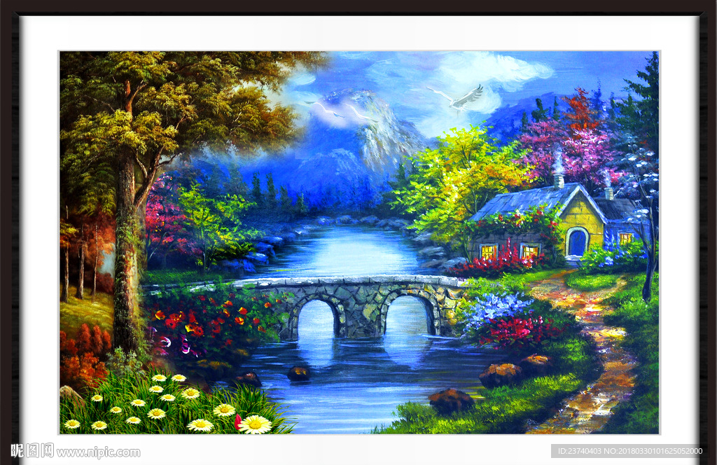 风景油画