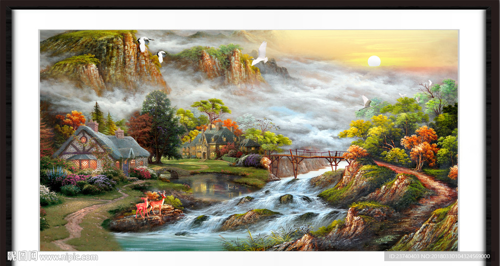 风景油画