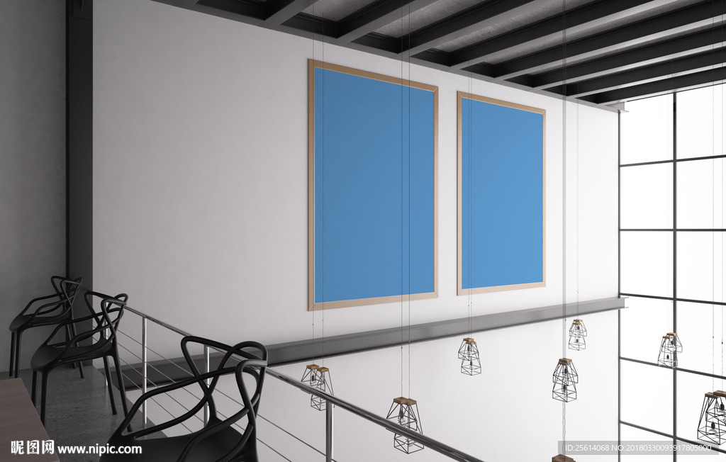 室内装饰画样机