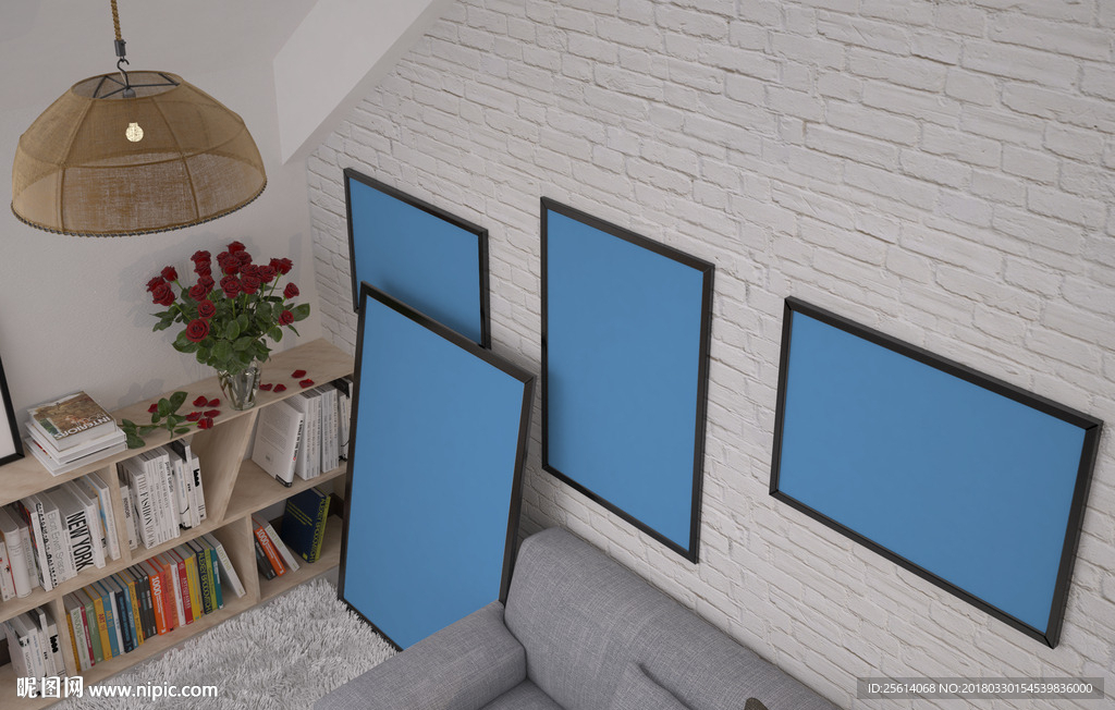 室内装饰画样机