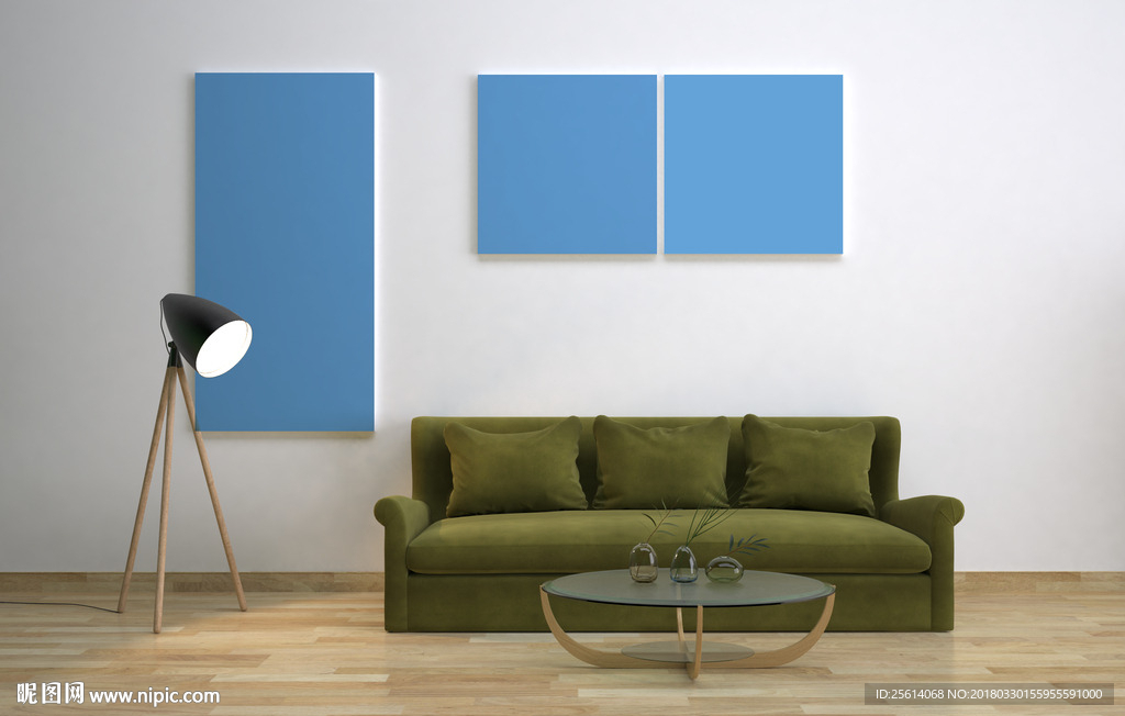 室内装饰画样机