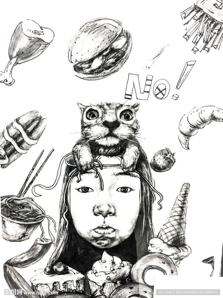 漫画人物速写