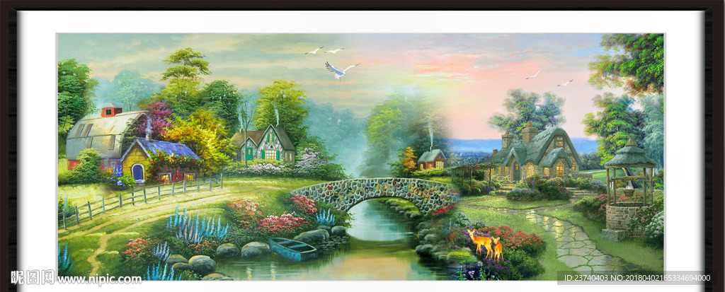 风景油画