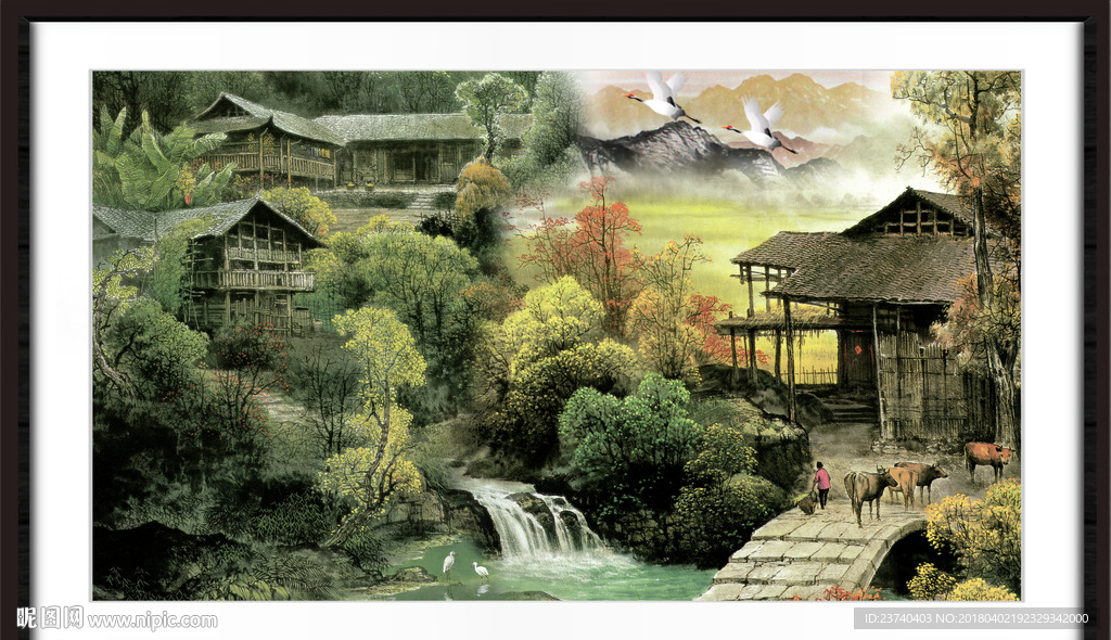 国画山水