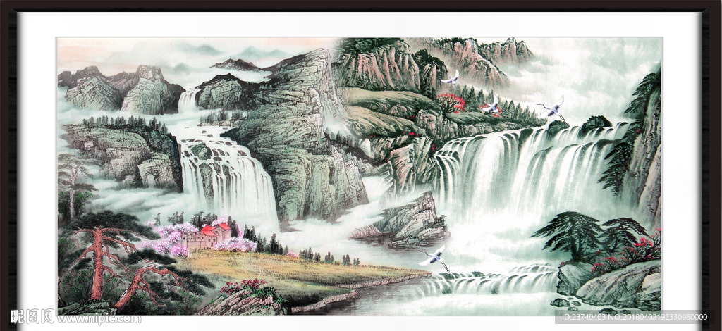 山水国画