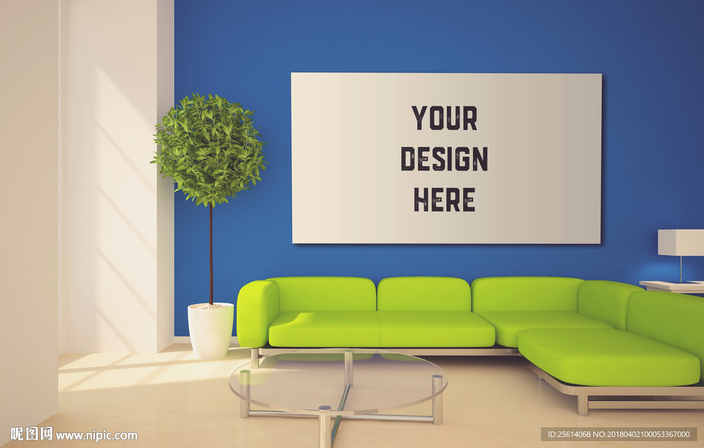 室内装饰画样机