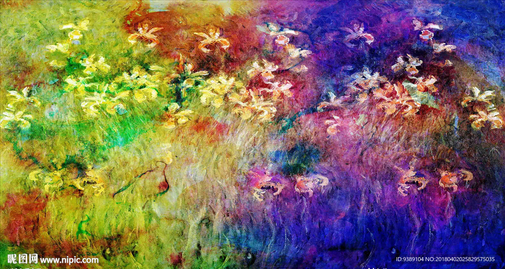 花卉油画