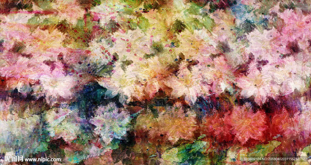 花卉油画