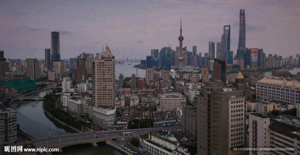 上海城市延时摄影动图素材