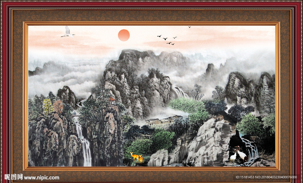水墨国画