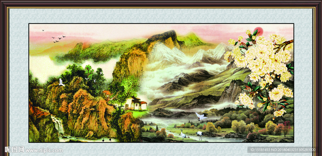 国画山水