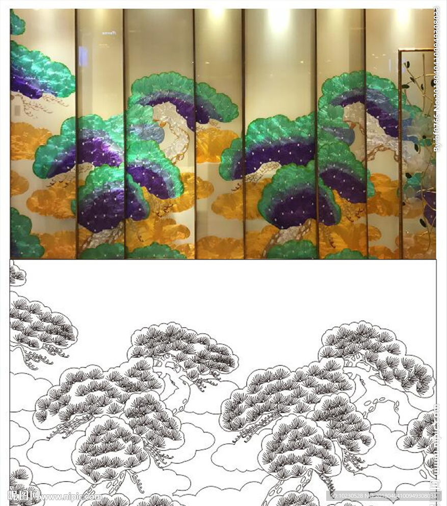 精彩松树