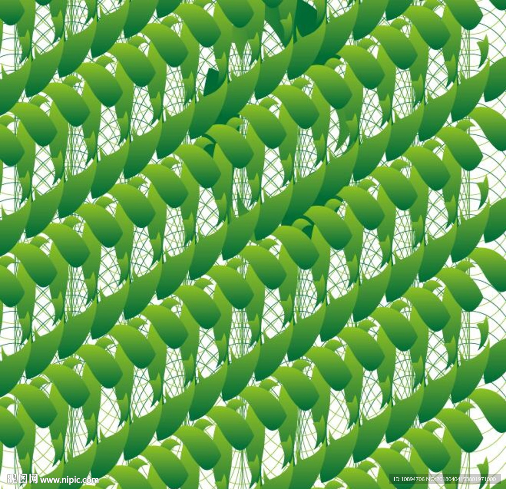 绿色鱼网背景