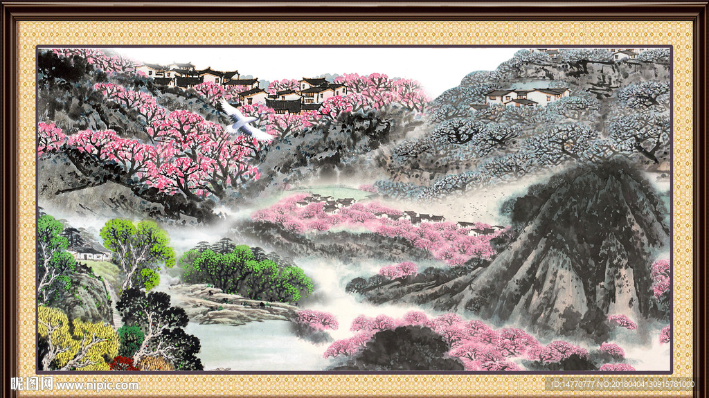 山水国画