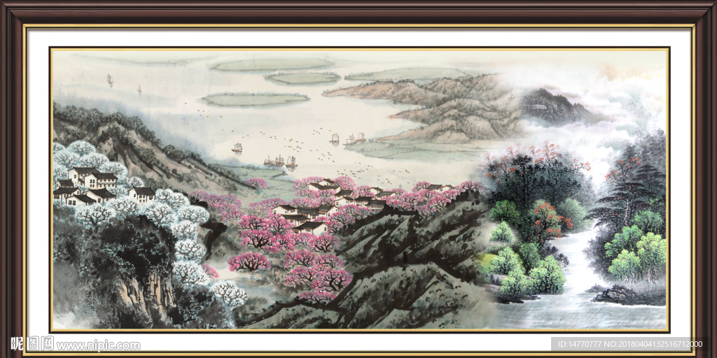 国画风景