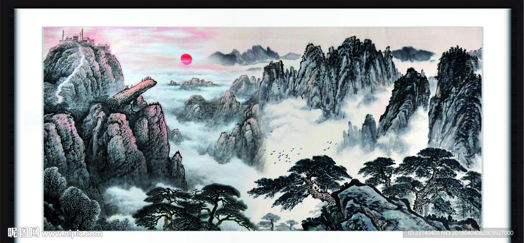 国画山水