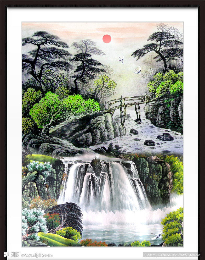 山水国画