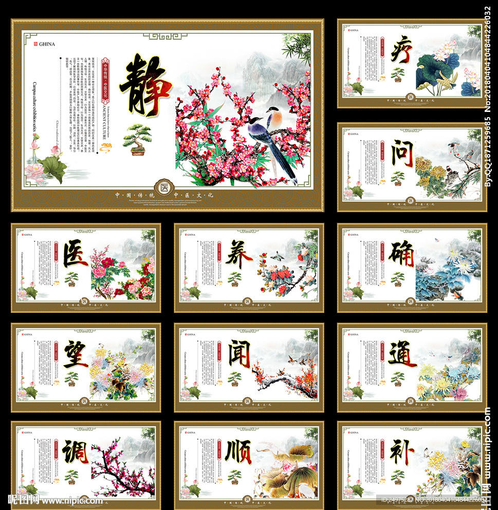 中医文化展板