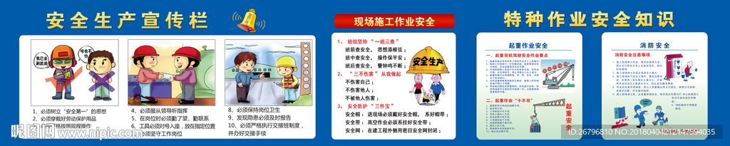 安全生产宣传栏