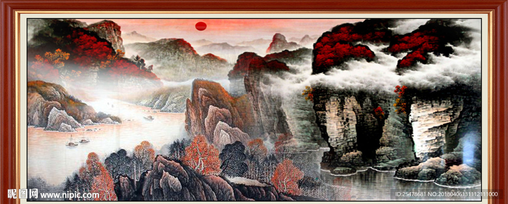山水画
