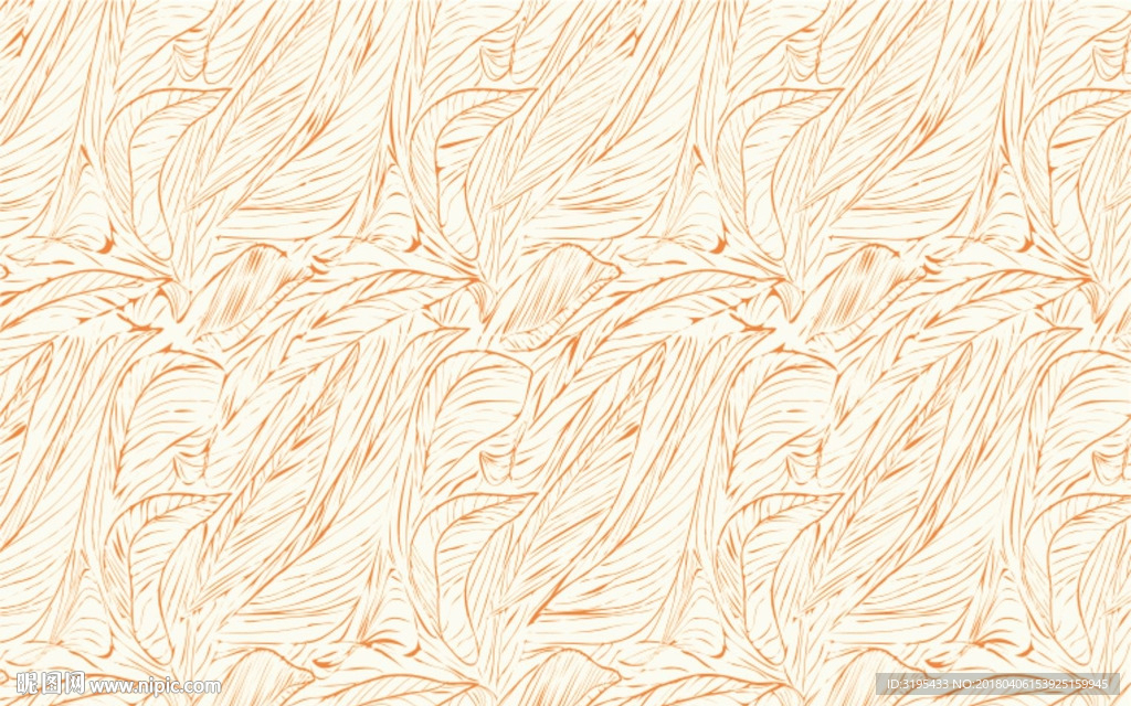 硅藻泥图案   叶子底纹