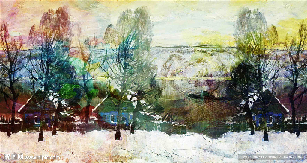 风景油画