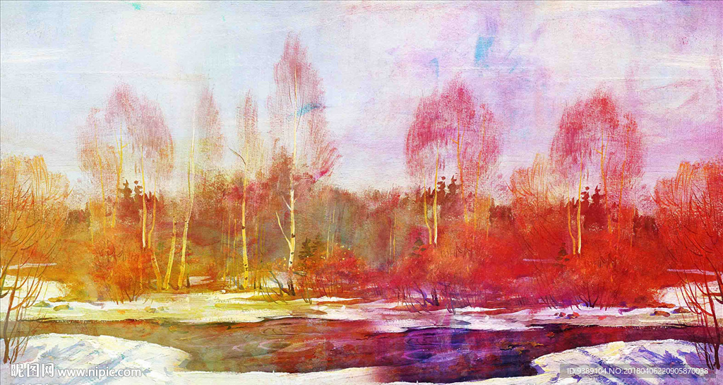 风景油画
