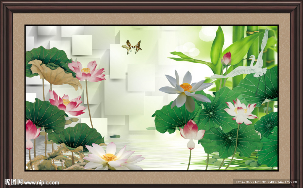 荷花图