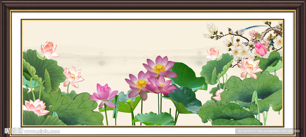 荷花图