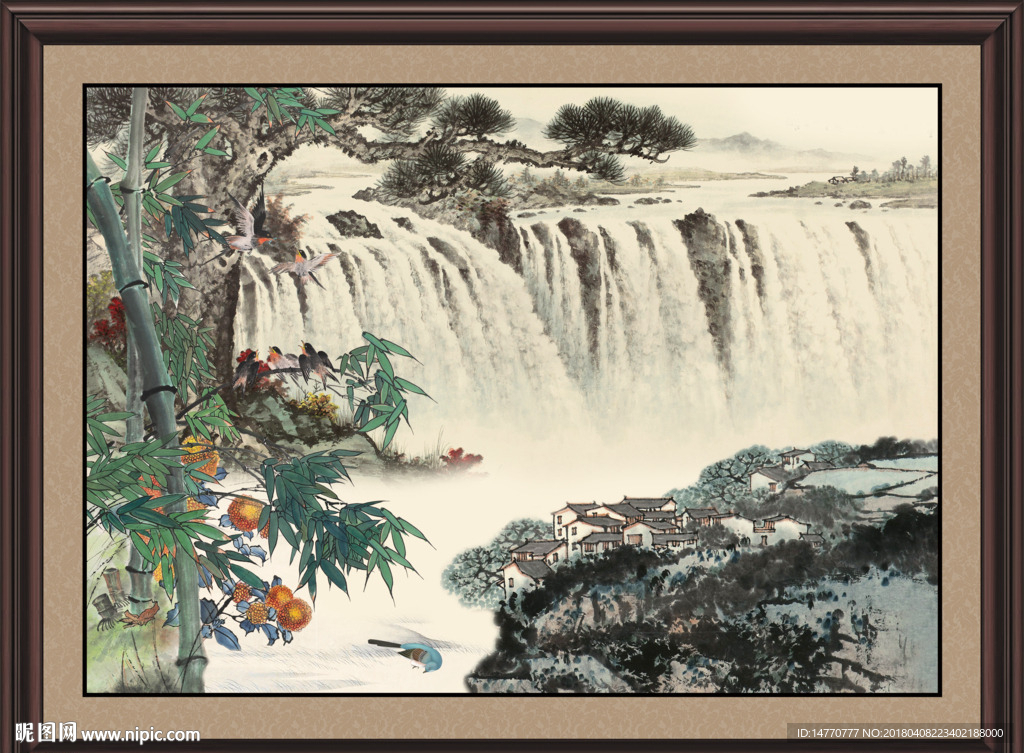 国画山水