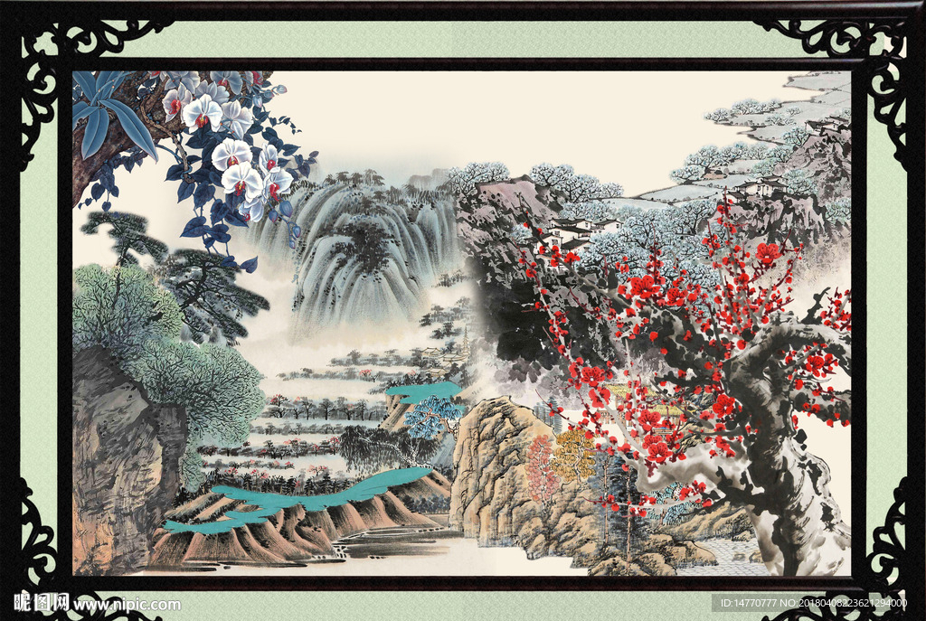 国画风景