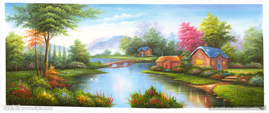 风景油画