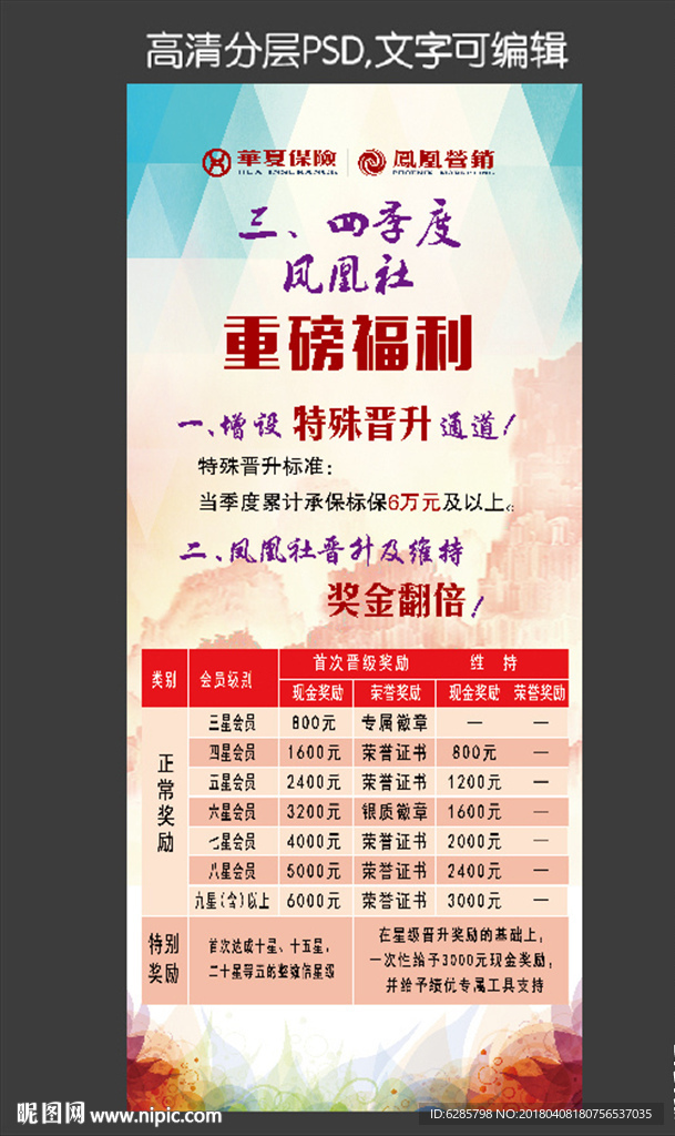 华夏凤凰社展架