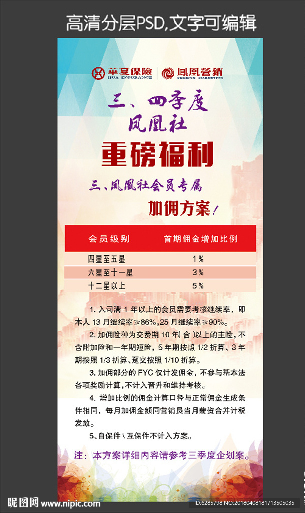 保险展架易拉宝