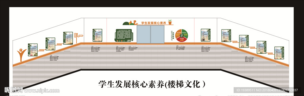 学生发展核心素养文化墙