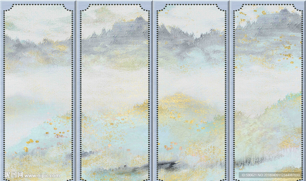 国画背景墙