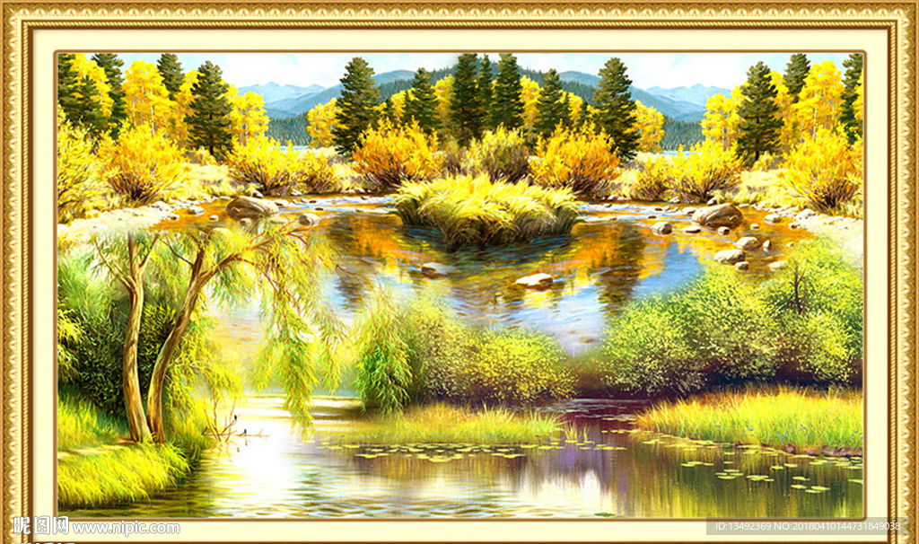 油画风景