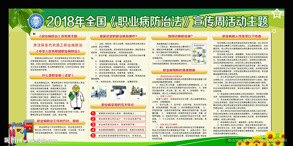 2018年职业病防治法宣传周