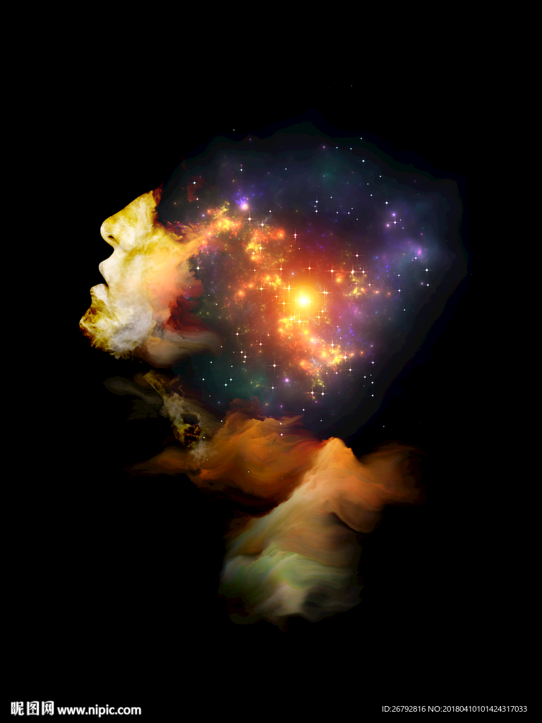 宇宙星空 唯美星空 星空抽象画